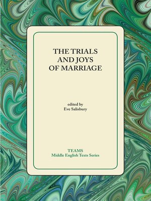 cover image of The Trials and Joys of Marriage
